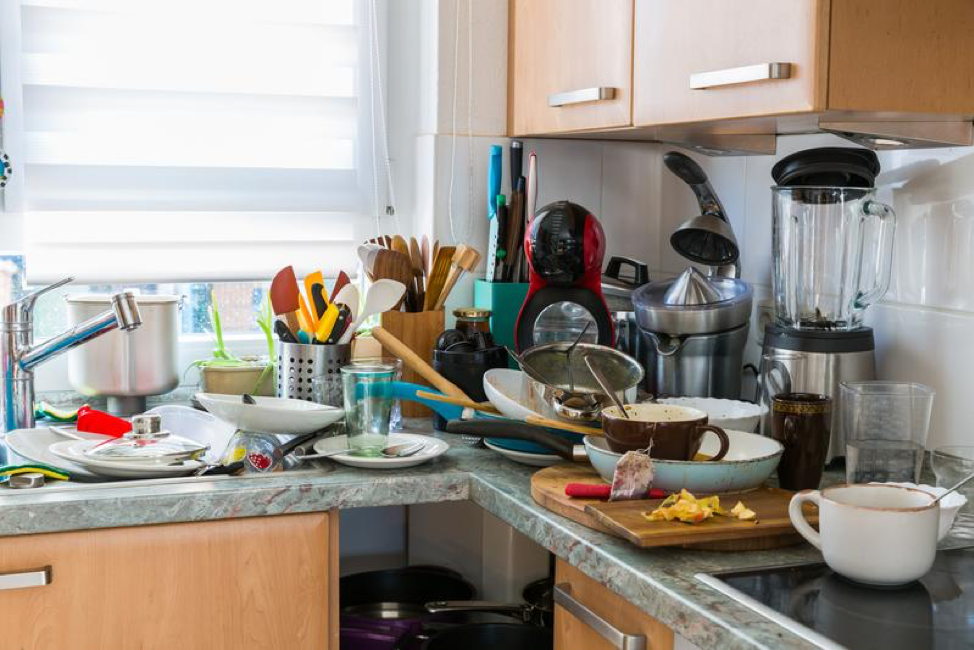 How to Clean a Dirty Kitchen at Home